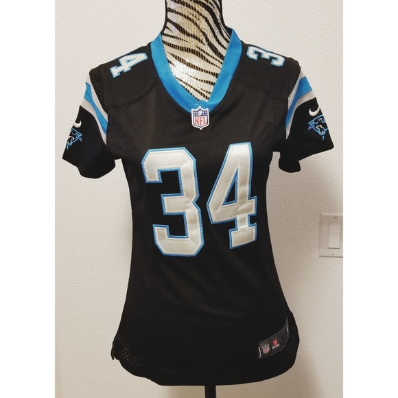 NIKE PANTHER WILLIAMS BLACK GAME JERSEY - Picture 2 of 8